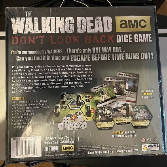 Walking Dead Dice Game Don’t Look Back - Picture 2 of 4